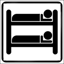 sypialnia - 6-osobowy pokój - 1x łoźko pietrowe
