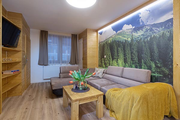 Apartment nr.4 Jasna, ground floor, 4-6 persons
